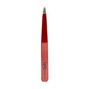 Bob Premium Tweezers Slant Red - Made in Italy Retail Bob