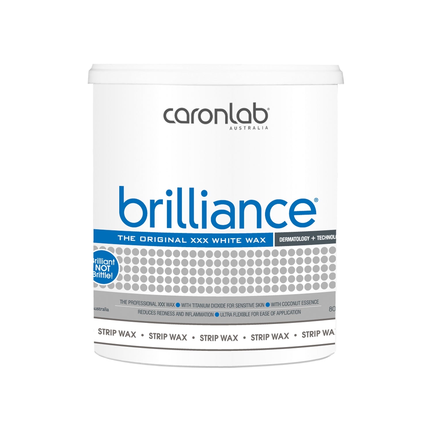 Caronlab Strip Wax Microwave Brilliance 800g Waxing Caronlab