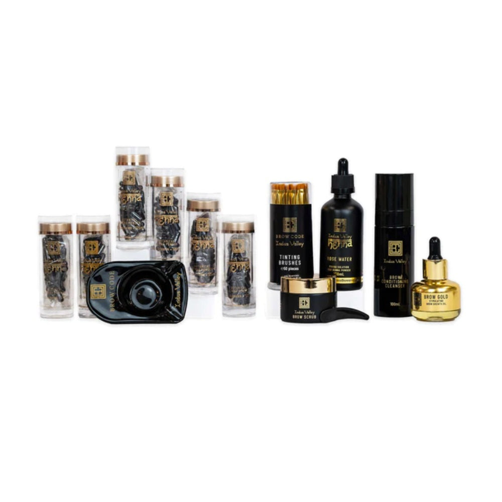 Brow Code Henna Professional Kit Eyebrow Brow Code