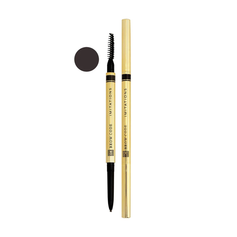 Brow Code Imitations Micro Brow Pencil Deep Dark Brown