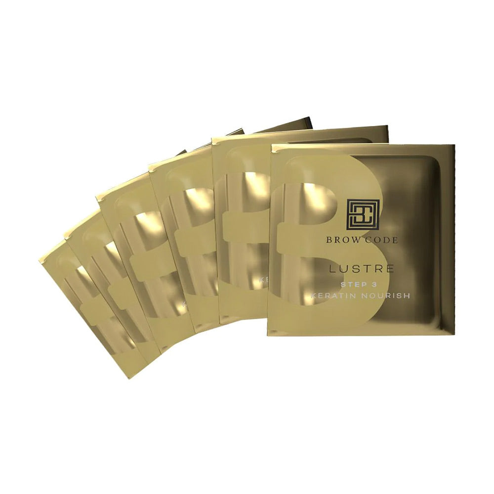 Brow Code Lustre Step 3 Single Use Sachets 20x 1ml Eyebrow Brow Code