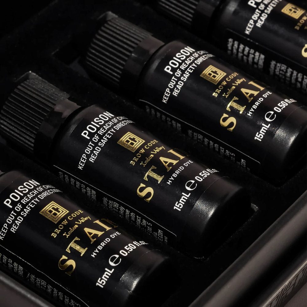 Brow Code Stain Hybrid Brow Dye Harvest Brown 15ml Eyebrow Brow Code