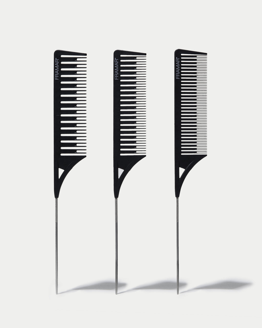 Framar Dreamweaver Highligting Combs Black 3pk Colouring Accessories Framar