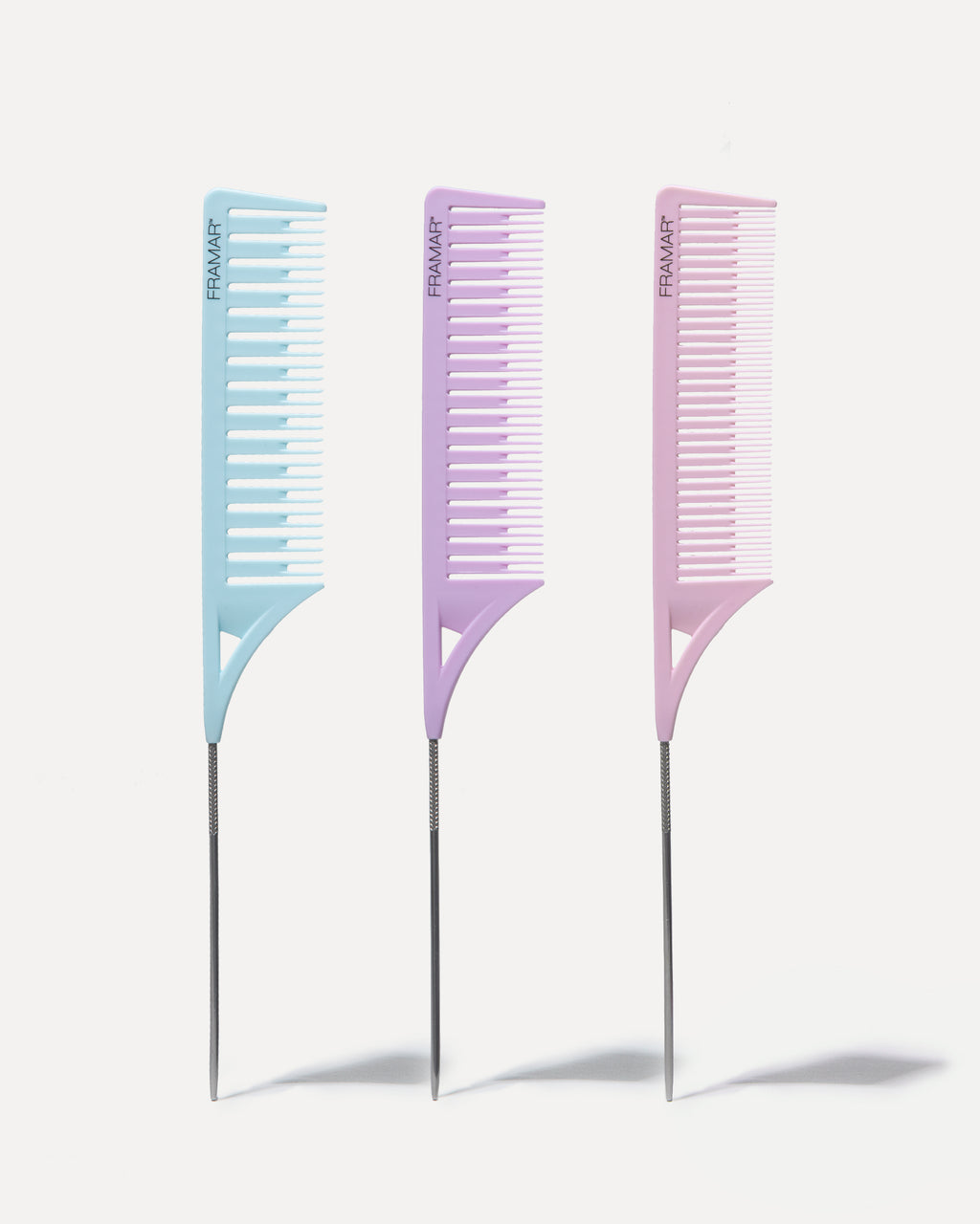 Framar Dreamweaver Highligting Combs Pastel 3pk Colouring Accessories Framar