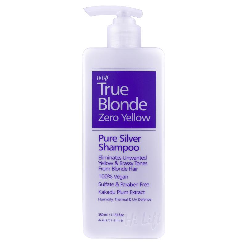 Hi Lift Blonde Zero Yellow Silver Shampoo 350ml Shampoo/Conditioner Hi Lift