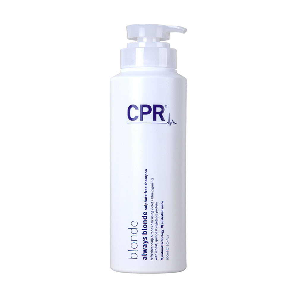 Vitafive CPR Always Blonde Sulphate Free Shampoo 900ml Shampoo/Conditioner Vitafive CPR