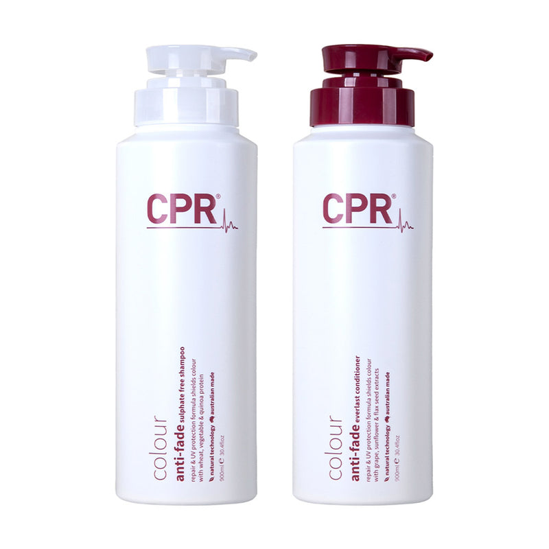 CPR Colour Anti-Fade Sulphate Free Shampoo and Conditioner 900ml