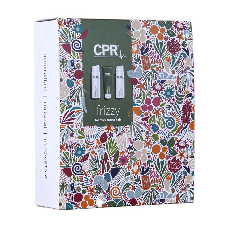 CPR Frizzy Trio Pack Packaging