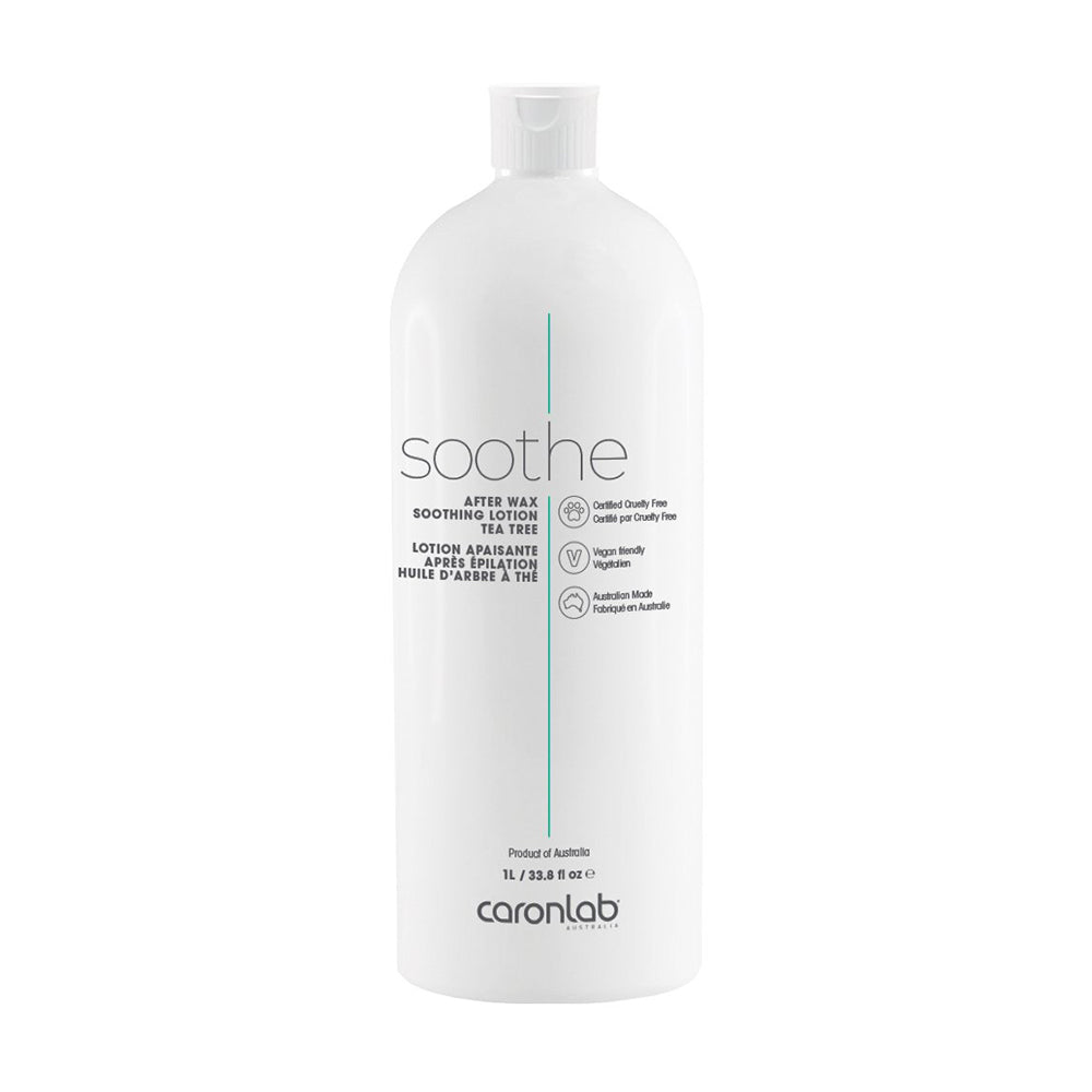 Caronlab After Wax Soothing Lotion Tea Tree 1L Waxing Caronlab