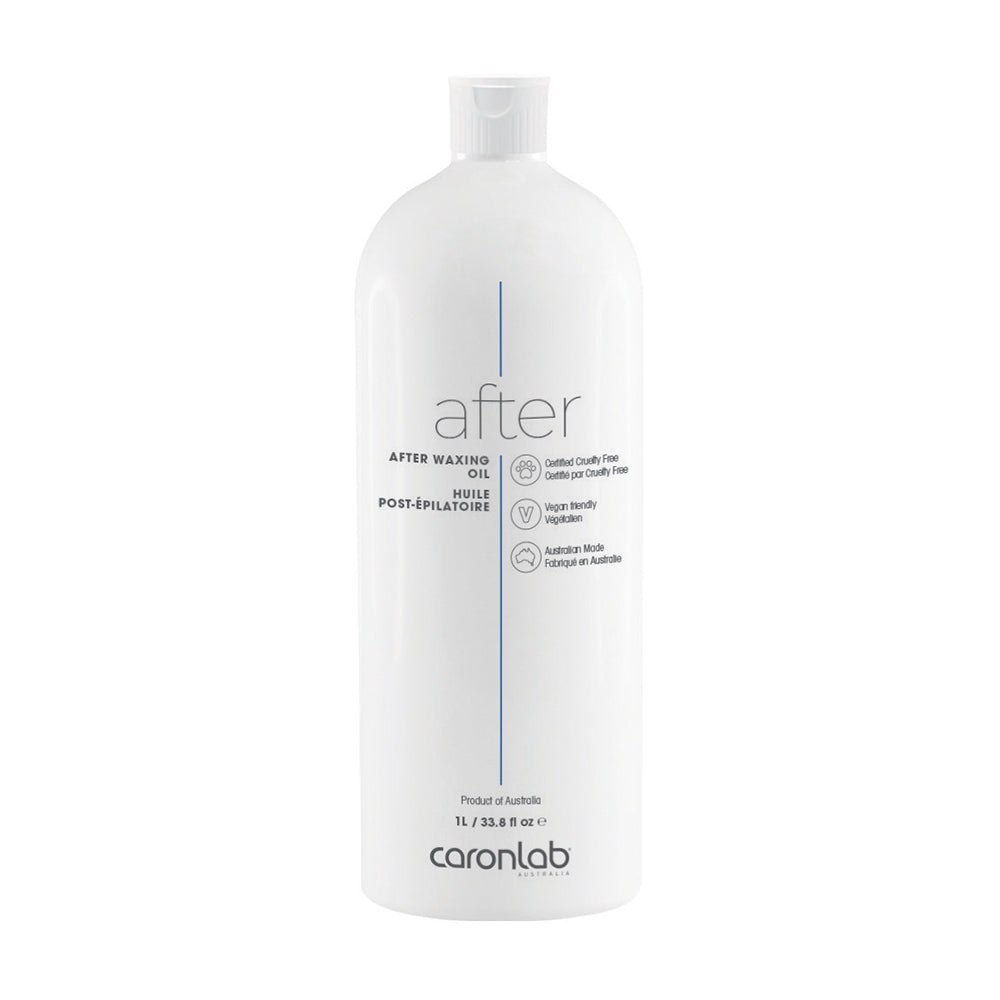 Caronlab After Waxing Oil Skin Cleanser and Moisturiser 1L Waxing Caronlab
