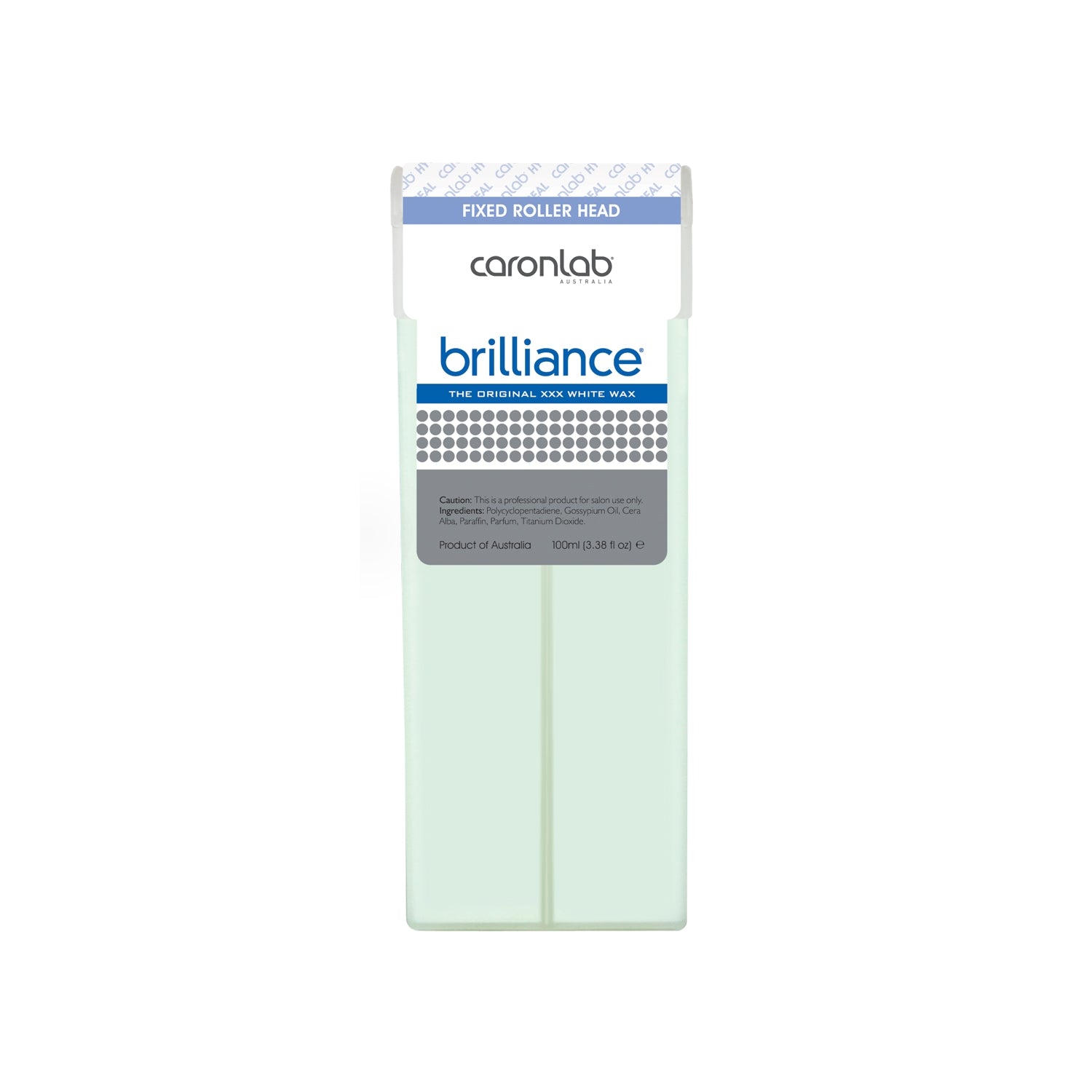 Caronlab Strip Wax Cartridge Brilliance 100g Waxing Caronlab