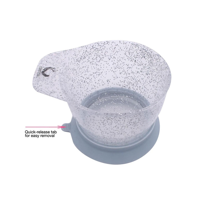 Colortrak Galaxy Glitter Suction Bowl 2pk Features