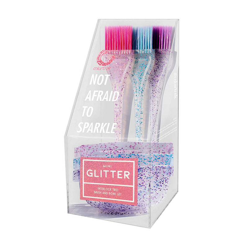 Colortrak Mini Glitter Trio (Bowls & Brush Kit) in Packaging
