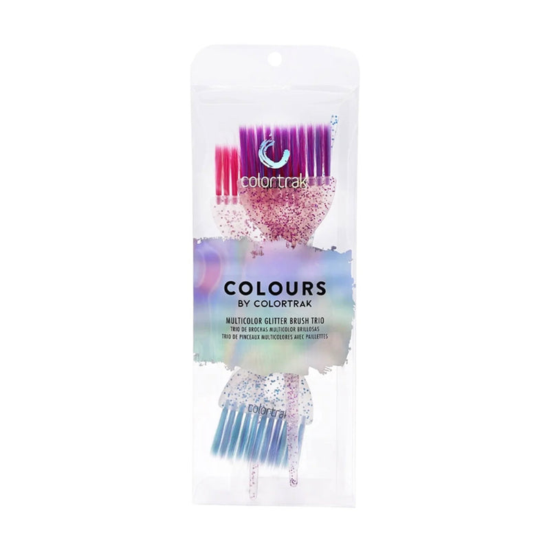 Colortrak Multi Glitter Brush 3pk in Packaging
