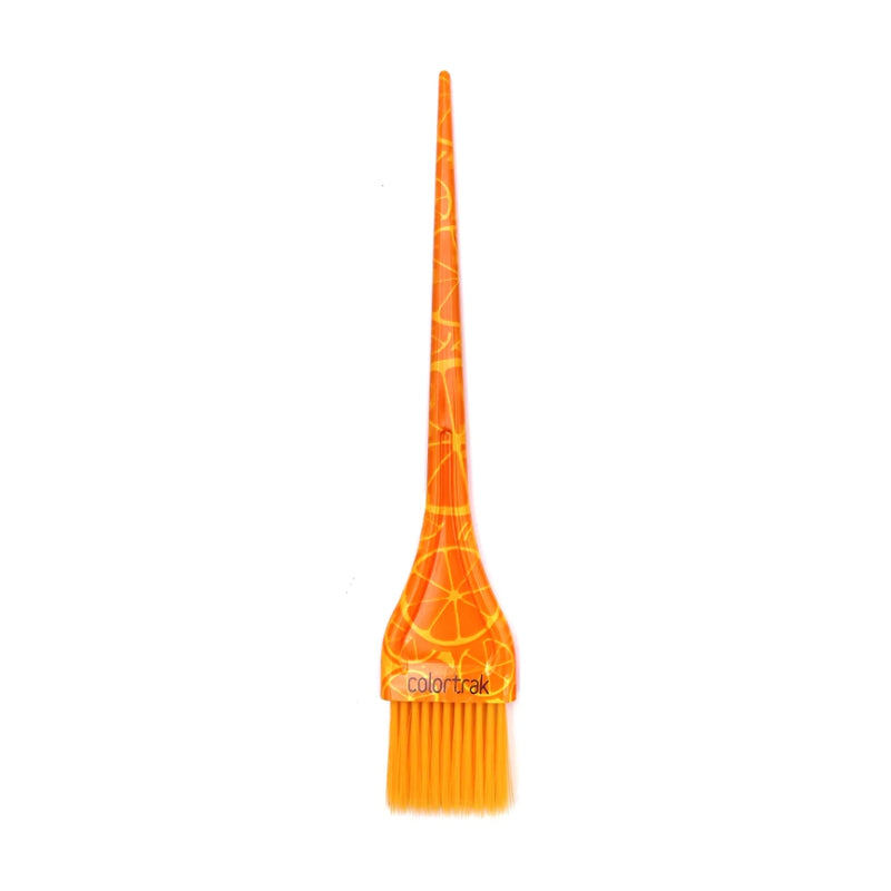 Colortrak Summer Treats Mini Feather Bristle Brush Orange