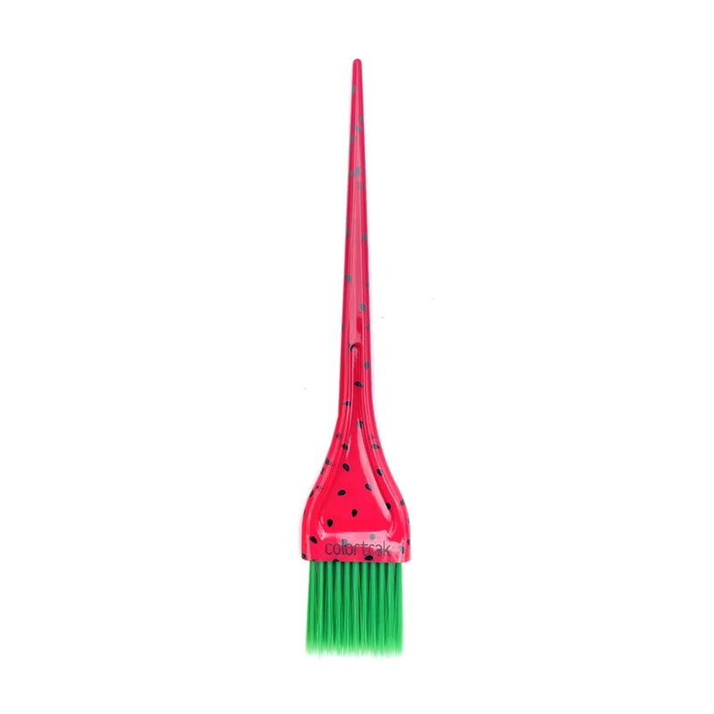 Colortrak Summer Treats Mini Feather Bristle Brush Red