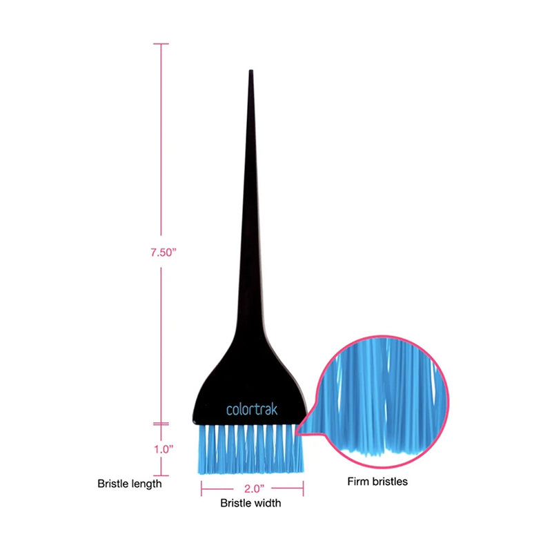 Colortrak Tooltrak Brush Set & Holder Blue Wide Dimensions