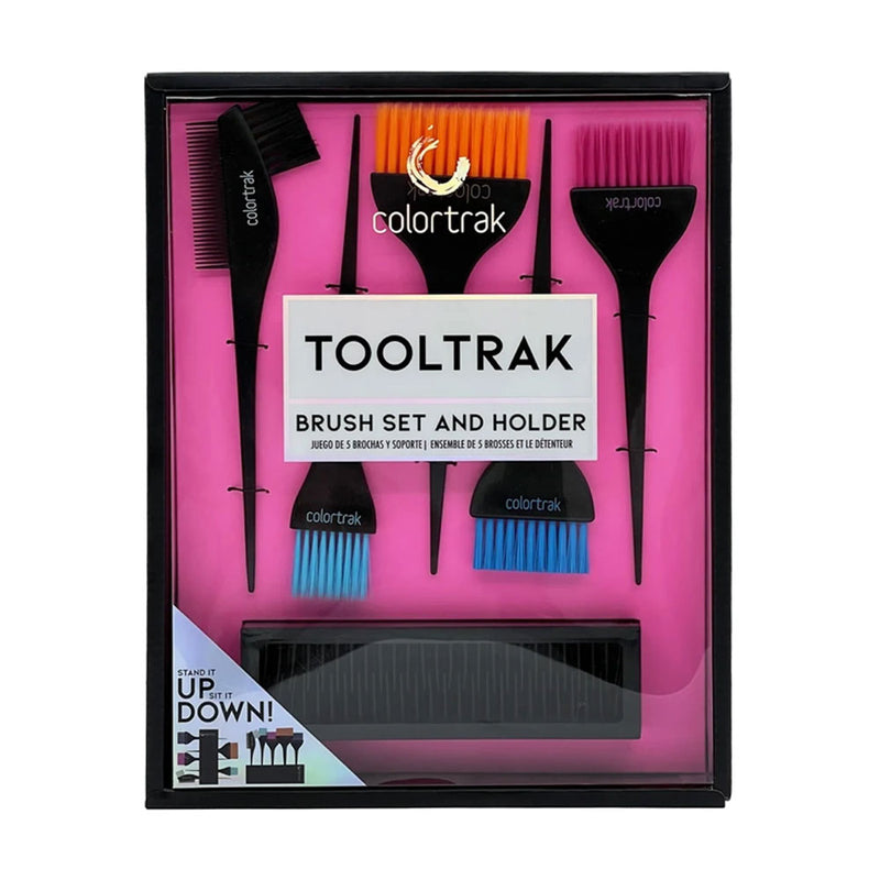 Colortrak Tooltrak Brush Set & Holder in Packaging