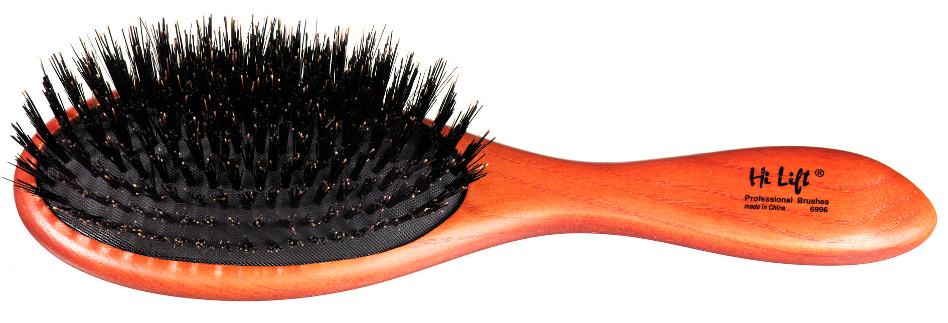 Hi Lift Cushion Brush 100% Boar Bristle 11 Rows HLB6996 Hair Brush Hi Lift