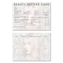 Dateline Professional Beauty Therapy Record Card 100pc Appointment Books & Record Cards Dateline