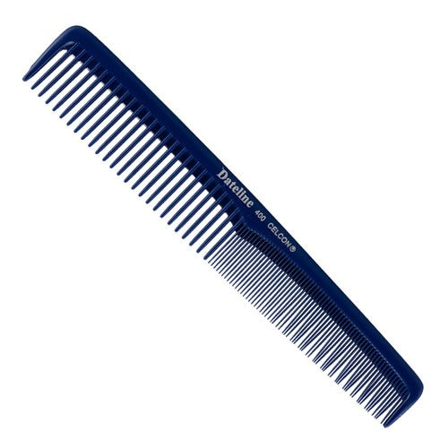 Dateline Professional Black Celcon Large Styling Comb 400 Comb Dateline