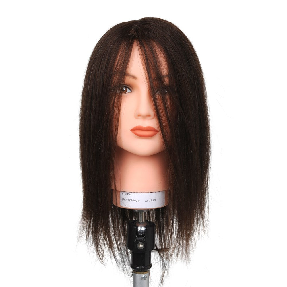 Dateline Professional Mannequin Clip On - Full Wig 14-16in Mannequin Dateline