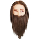 Dateline Professional Mannequin Medium Indian Hair With Beard Light Brown - James Retail Dateline