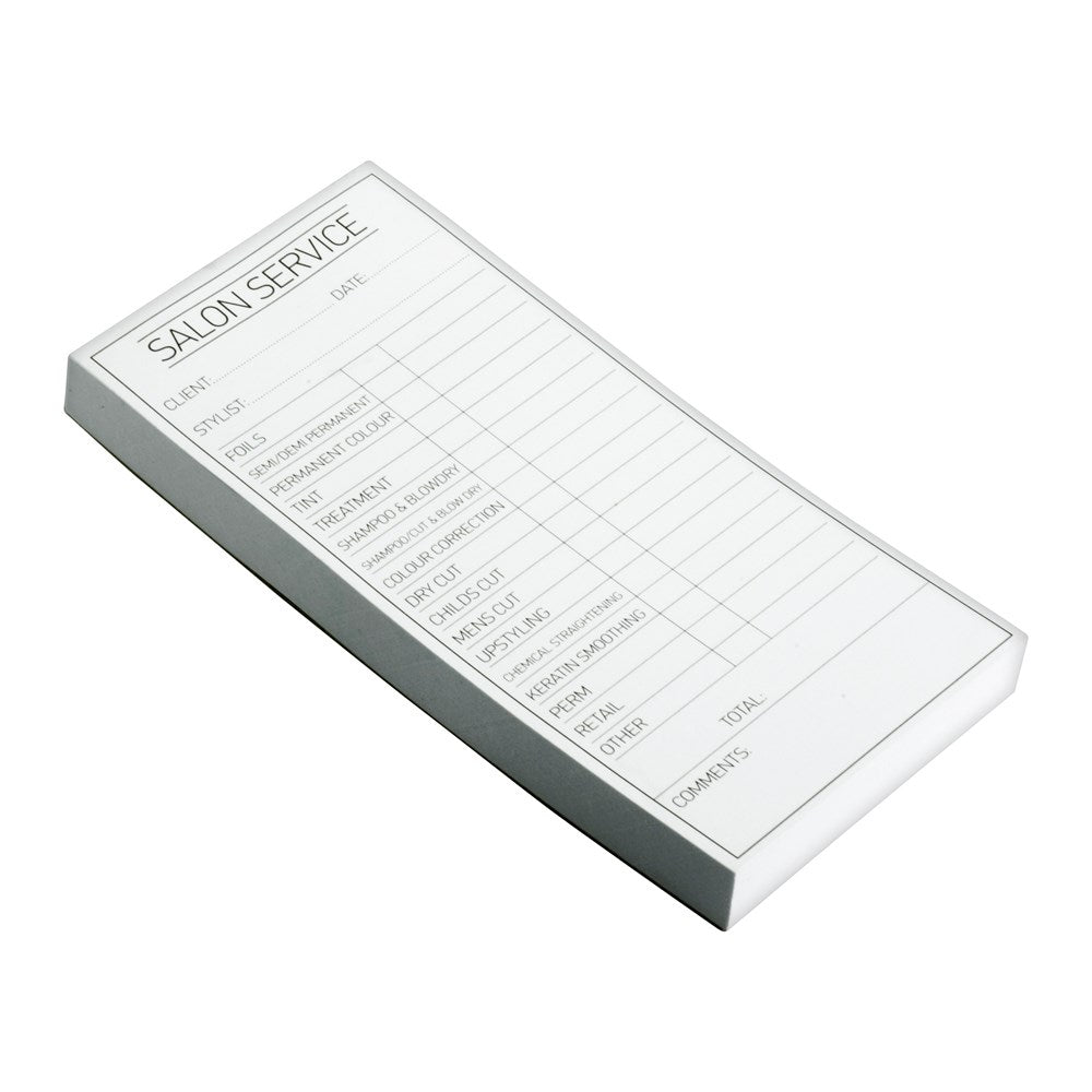 Dateline Professional Salon Docket Pad 100pc Beauty Dateline