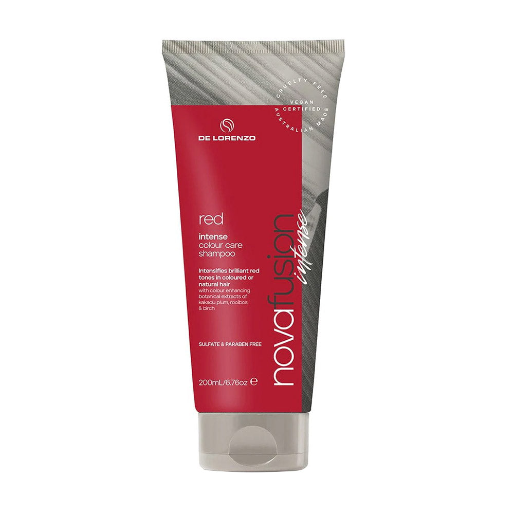De Lorenzo Novafusion Intense Colour Shampoo Red 200ml Shampoo/Conditioner De Lorenzo