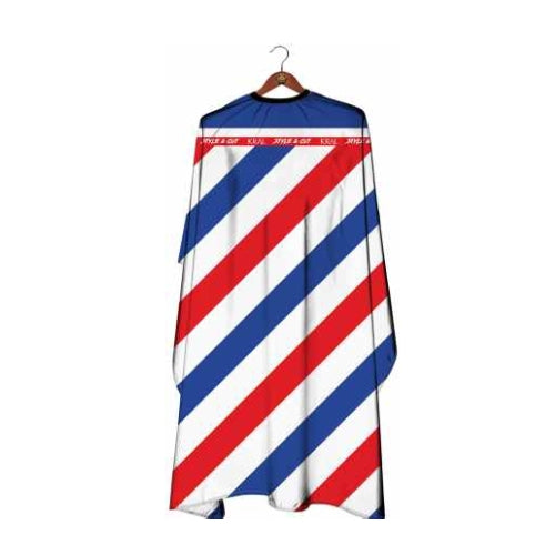 Deyaz Premium Cape Kral Red & Blue Stripes