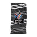 Deyaz Premium Towel Barber Shop Black/White Towels Deyaz