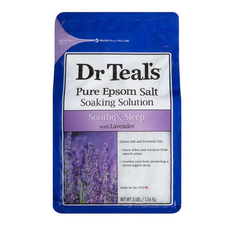 Dr Teal's Epsom Salt Lavender 1.36kg