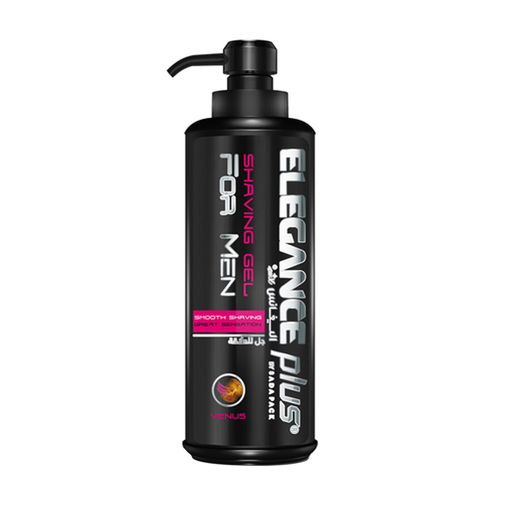 Elegance Plus Shaving Gel Venus Red 500ml Shaving Products Elegance