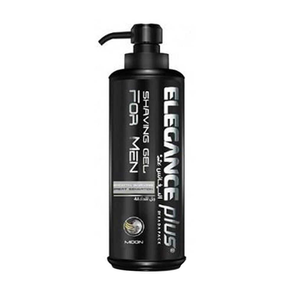 Elegance Plus Shaving Gel Moon Grey 500ml Shaving Products Elegance