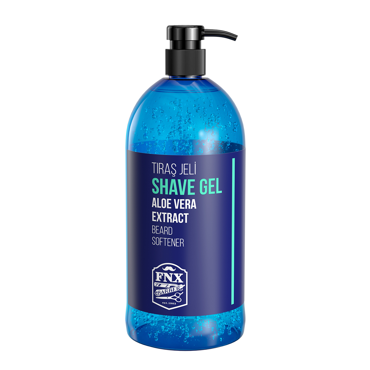 12x Fonex FNX Barber Aloe Vera Extract Shave Gel 950ml (Carton Deal) Shaving Products FNX