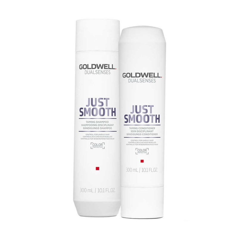 Goldwell DualSenses Just Smooth Shampoo and Conditioner 300ml Duo Pack