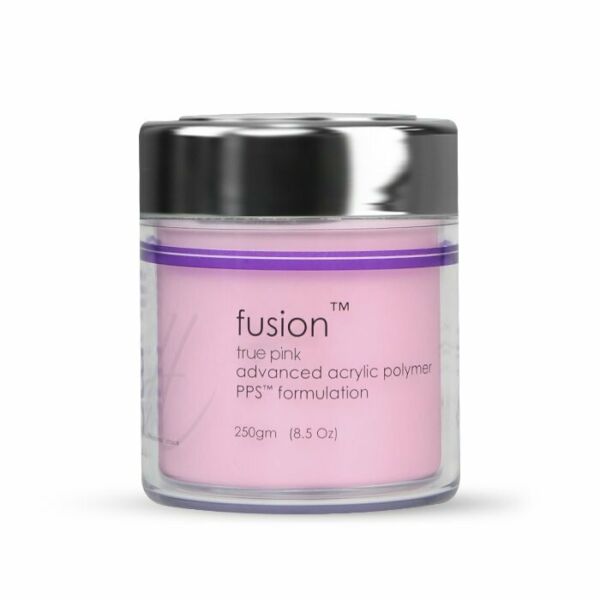 Hawley Illume Fusion Polymer True Pink 250g #15123 Nail Acrylic Systems Hawley