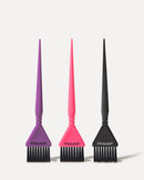 Framar Triple Threat Colour Brush Set - Purple, Pink, Black Retail Framar