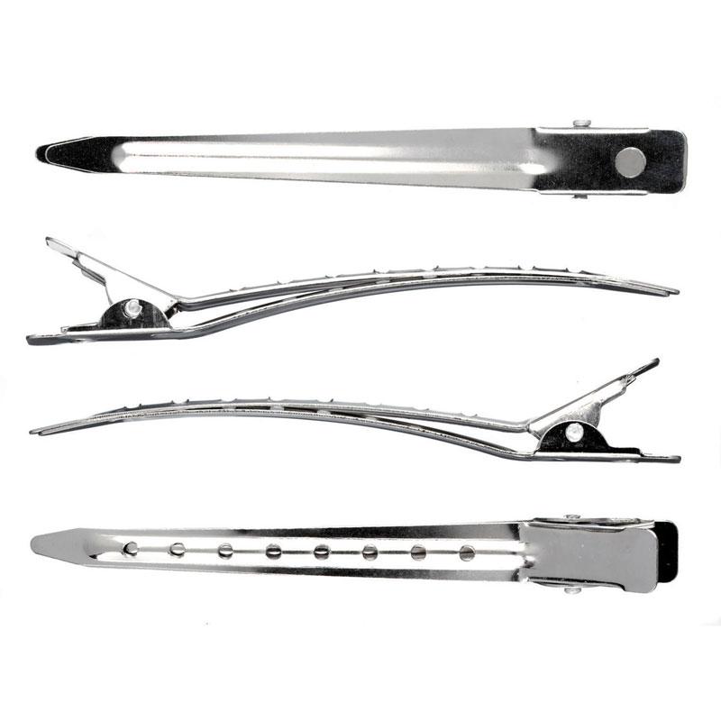 Hi Lift Metal Duckbill Clips 12 Pieces Hair Clips- Ties - Accessories Hi Lift