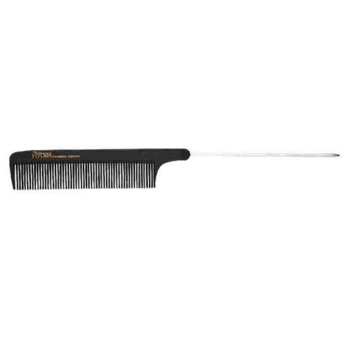 Hydra Tarko Fine Tooth Metal Professional Carbon Anti Static Comb 2122 Comb Hydra