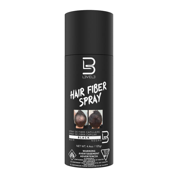 Level 3 Hair Fibers Black 27.5g