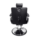 Karma Mt Isa Barber Chair Chrome & Black 04080102 Retail Karma