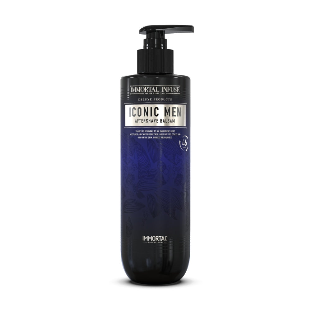 Immortal Infuse Aftershave Balsam Iconic Men 350ml Cream Colognes Immortal