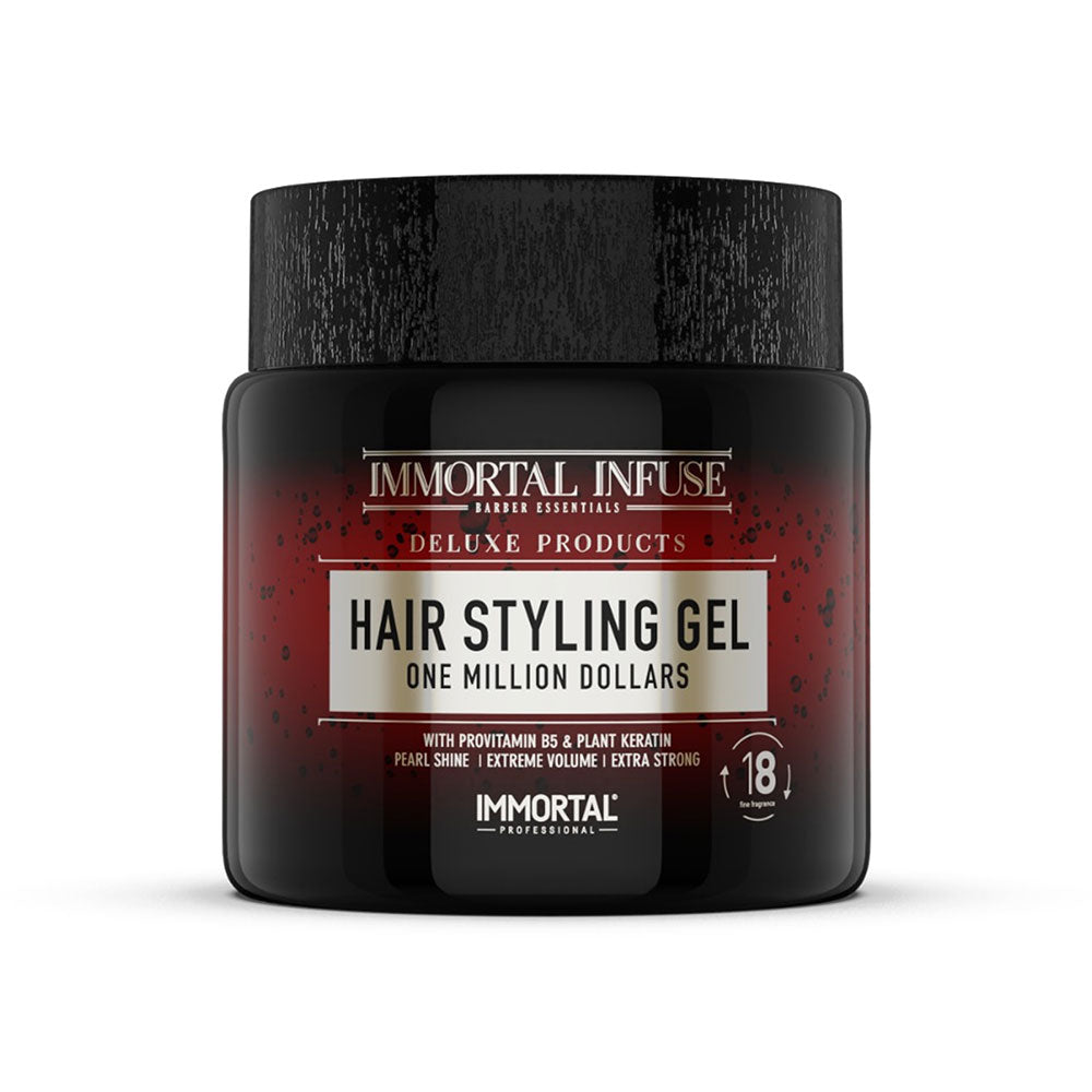 Immortal Infuse Hair Styling Gel One Million Dollars 500ml Hair Gel Immortal
