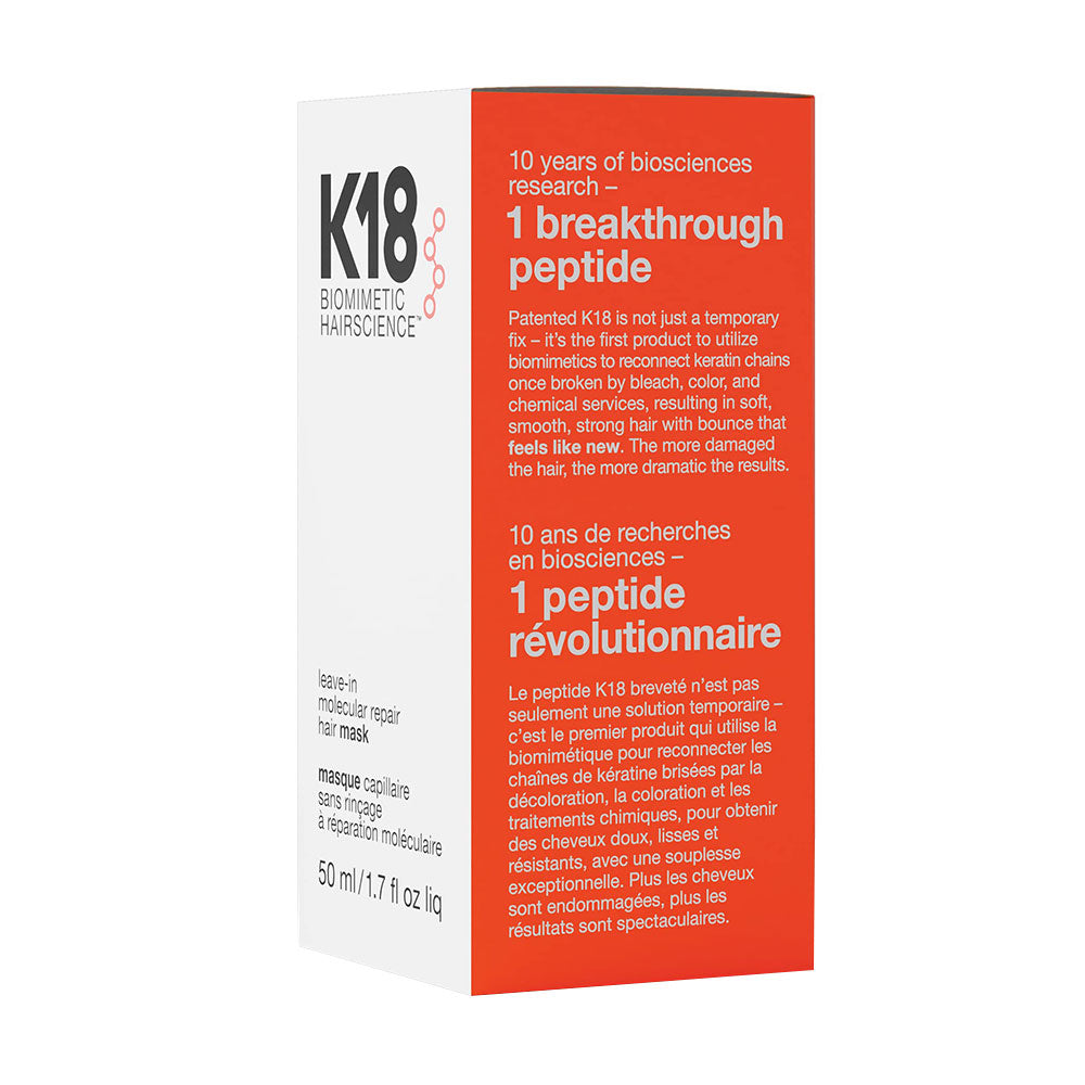 K18 Leave-In Molecular Repair Hair Mask 50ml Hair Treatment K18
