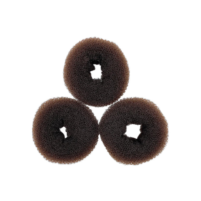 KYK Hair Donut 10cm Brown