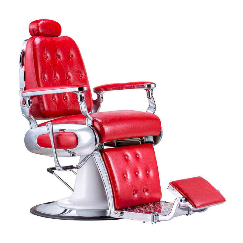 Karma Airlie Beach Barber Chair 04051002 - Red & Chrome