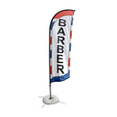 Karma Two Sided Barber Flag Medium 2.8m 00200028 Karma