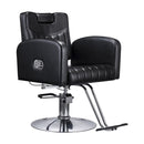 Karma Batlow Reclining Salon/ Barber/ Beauty Chair 02060102 - Black Retail Karma