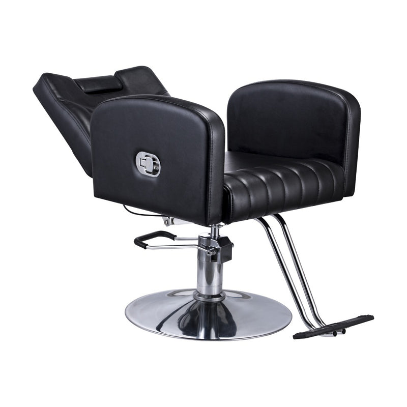 Karma Batlow Reclining Salon/ Barber/ Beauty Chair 02060102 - Black Reclining
